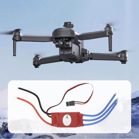 Create idea 1Pc ESC Electronic Speed Controller 12A 20A Brushless Motor 3 Wire Link for with BEC RC Ship Quadcopter Multicopter Drone FPV in Saudi Arabia