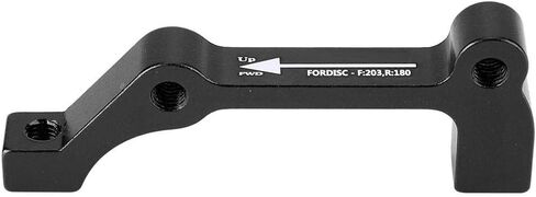 VGEBY1 BRAKE MOUNT ADAPTER ، قرص الفرجار Post Mount PM A-F180 هو B-F203/R180 (2 براغي+4 غسالات) (B-F203/R180-Black) Sportinggoods وقطع الغيار in Saudi Arabia