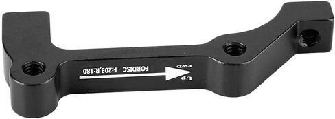 VGEBY1 BRAKE MOUNT ADAPTER ، قرص الفرجار Post Mount PM A-F180 هو B-F203/R180 (2 براغي+4 غسالات) (B-F203/R180-Black) Sportinggoods وقطع الغيار in Saudi Arabia