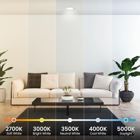 Feit Electric BR40 LED LED لمبة ، 100 واط مكافئة ، قابلة للضايق ، 1400 لومن ، 5 ألوان قابلة للتعديل ، 90+ CRI ، إضاءة غرض عام للفيضانات والمسار ، 25000 ساعة من العمر ، BR40100DM/6WYCA/2 ، 2 عبوة in Kuwait