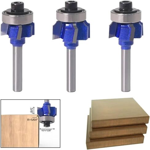 1Pcs 6mm Shank G Milling Cutter R1mm R2mm R3mm Bit(6XR3) in Kuwait
