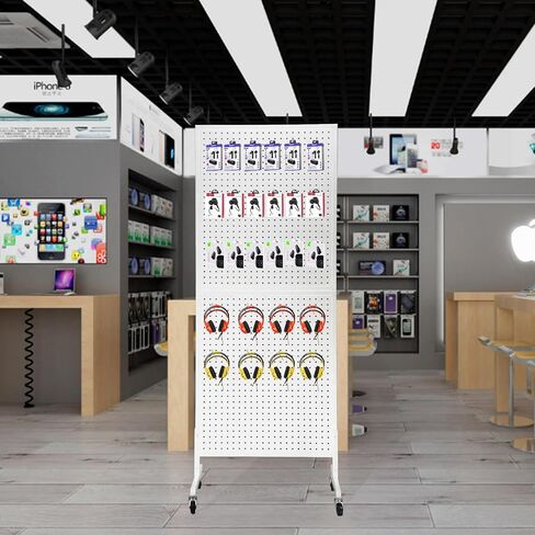 الشجرة الشرقية 30 عبوات 4 بوصات من لوحات pegboard المعدنية ، والسنانير القياسية مناسبة مع شاشة pegboard وألواح pegboard ، بيضاء in Kuwait