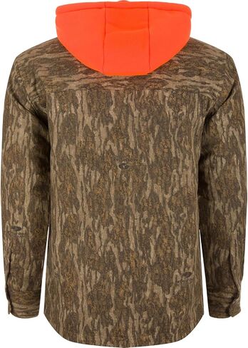 DRAKE WATERFOWL Men's Non-Typical Campfire Hoodie | Insulated Cotton-Poly Hunting Jacket w/Magnattach Pocket & Attached Hood in Saudi Arabia