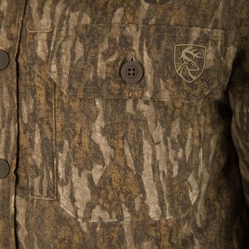 DRAKE WATERFOWL Men's Non-Typical Campfire Hoodie | Insulated Cotton-Poly Hunting Jacket w/Magnattach Pocket & Attached Hood in Saudi Arabia