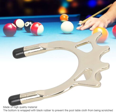 Billiards Pool Cue Stick Bridge ، Billiard Cue High/Short Bridge Head ، Pool Sticks Screwon Cross Rest (High Bridge Head) in Saudi Arabia