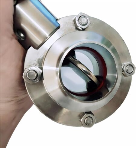 Sanitary Butterfly Valve Stainless Steel 304 Homebrewing Butterfly Valve 2inch for Home Brew Butterfly Valve(32MM) in Saudi Arabia