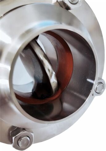 Sanitary Butterfly Valve Stainless Steel 304 Homebrewing Butterfly Valve 2inch for Home Brew Butterfly Valve(32MM) in Saudi Arabia