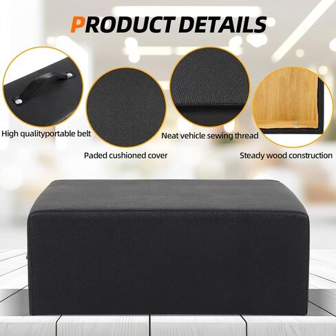 Portable Pilates Reformer Sitting Box, Non-Slip Pilates Sit Boxs for Home Workout, Pilates Exercise Accessories for Pilates Refomer/Board, Posture Correction, and Rehabilitation Training, Grey in Saudi Arabia