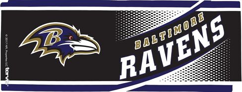 Tervis 1257345 NFL Baltimore Ravens Legend Coffee Mug with Lid ، Clear ، 16 Oz in Kuwait