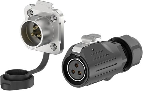 LP20 welding aviation reverse flange energy charging waterproof power connector(EW-LP20-5P 10A) in Saudi Arabia
