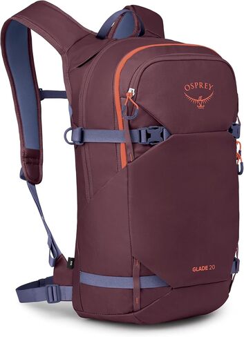 OSPREY GLADE - حقيبة الظهر التزلج على التزلج على الجليد - حقيبة الظهر الشتوية على الجليد البارد مع خزان ماء 2.5 لتر وتسخير معزول in Kuwait