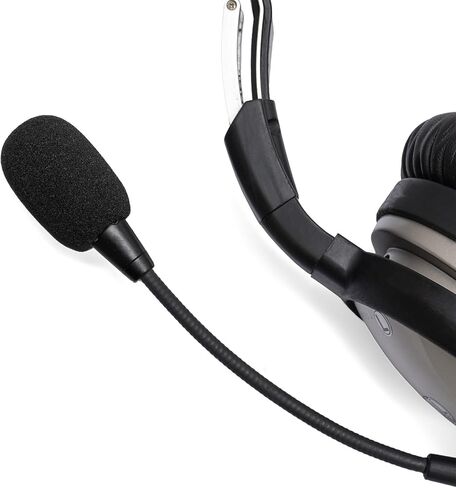 6 عبوات MIC Muff - متوافق مع سماعات الرأس Lightspeed Zulu 3 و Sierra و Tango و PFX Aviation - 6 أغطية MIC Foam + 6 O -RINGS KIT in Kuwait