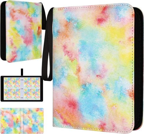 1080 Pockets Card Card Binder 9 Pocket ، Binder Card Card مع 60 صفحة قابلة للإزالة ، حامل ألبوم دفتر بطاقة Zipper [Protection] [Pleasant Touch Surface] in Kuwait
