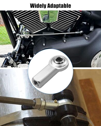 4pcs RH 5/16 × 5/16-24 HEIM JOIND ROD AND KIT مع صواميل المربى ، اليد اليمنى 5/16 "- 24 موضوع × 5/16 in Kuwait