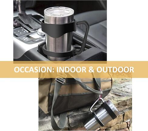 2pcs 30 أونصة كوب سفر مقابض بديل للبليلات Ozark Trail Yeti Rambler 30 OZ RTIC 30 SIC Rambler in Saudi Arabia