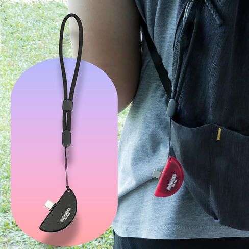 Pocket GoGo - Ultimate Auto-Catcher | Black/Red | USB-C Plug-and-Play, No Charging, Catches Pocket Monster & Spins Stops (Black) in Saudi Arabia