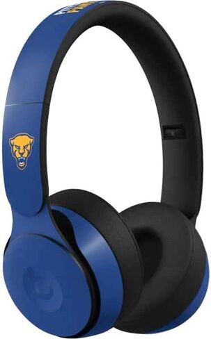 Skinit Decal Audio Skin Compatible with Beats Solo Pro - Officially Licensed University of Pittsburgh Panthers Pitt Design in Saudi Arabia