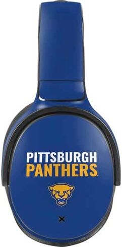 Skinit Skinit Audio Audio Skin متوافق مع Skullcandy Pentue - تصميم Pittsburgh Panthers الجامعي المرخص رسميًا in Saudi Arabia