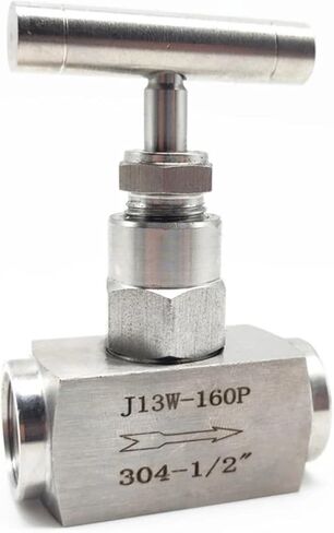 الضغط العالي 1/4 "3/8" 1/2 "3/4" 1 "أنثى 304 من الفولاذ المقاوم للصدأ مغلقة من التحكم في تدفق رافعة صمام الإبرة (3/4" ، SS316_NPT) in Kuwait