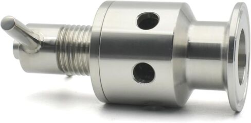 1.5 "Three Clip Sanitary Adjustable Pressure Reducing Safety Valve 0.5-5 Bar SS304 Stainless Steel Safety Exhaust Valve in Saudi Arabia
