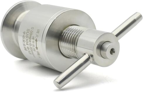 1.5 "Three Clip Sanitary Adjustable Pressure Reducing Safety Valve 0.5-5 Bar SS304 Stainless Steel Safety Exhaust Valve in Saudi Arabia