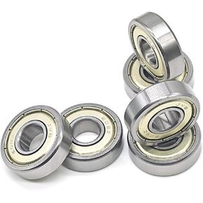 609ZZ 9 X24 X7 Mm Bearing Steel Sealed Mini Deep Groove Radial Ball Bearings 609-2Z 5PCS in Saudi Arabia