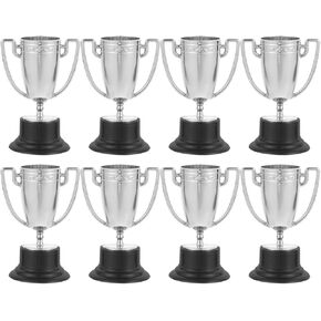 Totority Trophy Toys Mini Trophy Cups - 6 Pack Plact Plastic Trophies for Kids Award Decorts for Sport in Kuwait