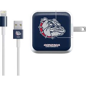 Skinit Decal Other Skin Compatible with iPad Charger (10W USB) - Officially Licensed College Gonzaga Bulldog Logo Design in Saudi Arabia