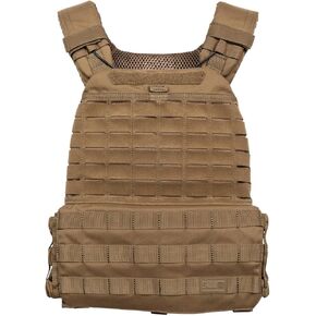 5.11 Tactical Unisex TacTec Plate Carrier, 500D Nylon, Weight Training Vest, Adjustable Shoulder Straps, Style 56100ABR in Kuwait