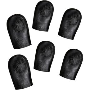 6Pcs Piano Pedal Covers - Soft Leather Protective Sleeves for Piano Foot Pads Compatible with Digital and Acoustic Pianos Easy to Install Elegant Design in Kuwait