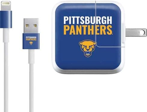 Skinit Decal Other Skin Compatible with iPad Charger (10W USB) - Officially Licensed College Pittsburgh Panthers Design in Saudi Arabia