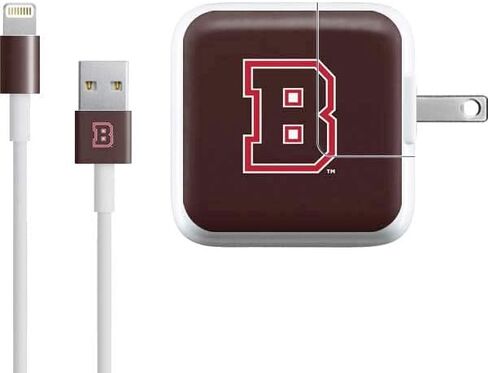 Skinit Decal Other Skin Compatible with iPad Charger (10W USB) - Officially Licensed College Brown B Logo Design in Saudi Arabia