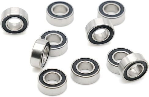 MR84RS Bearing 10PCS 4x8x3 mm ABEC-7 Hobby Electric RC Car Truck MR84 RS 2RS Ball Bearings MR84-2RS Blue Sealed in Saudi Arabia
