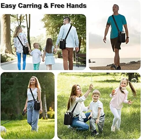 Magnetic Gym Bag with Water Bottle Holder With Strap, Crossbody Sling for Men & Women, Lockable Zippers, Quick-Access Phone Pocket for Work, Sport, Travel in Saudi Arabia