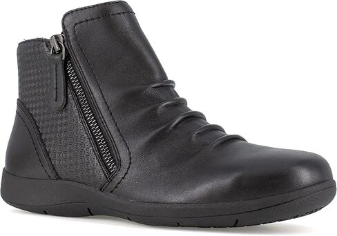 Rockport Women's Daisey Work Safety Toe Ruched Bootie Casual Shoes in Saudi Arabia