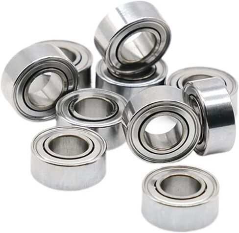 10PCS MR105ZZ Miniature Bearing 5X10X4 mm Metal Shielded Steel ABEC-7 Ball Bearings L-1050ZZ MR105-2Z MR105 ZZ in Saudi Arabia