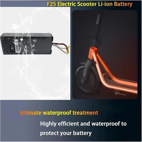 بطارية 36 فولت ， متوافقة مع Xiaomi Ninebot F20 F30 F40 اكسسوارات سكوتر الكهربائية الملحقات الليثيوم أيون (7800 مللي أمبير في الساعة) in Saudi Arabia