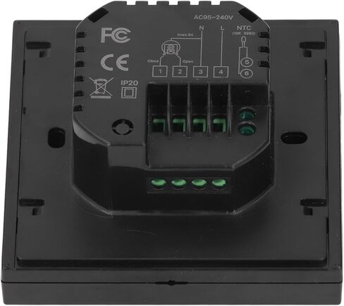 WiFi Smart Thermostat ، وحدة تحكم درجة الحرارة ، ترموستات ذكية للمنزل ، صوت متوافق مع Tuya ، مقياس الحرارة الرقمي التدفئة مع شاشة TFT 1.32 بوصة in Saudi Arabia