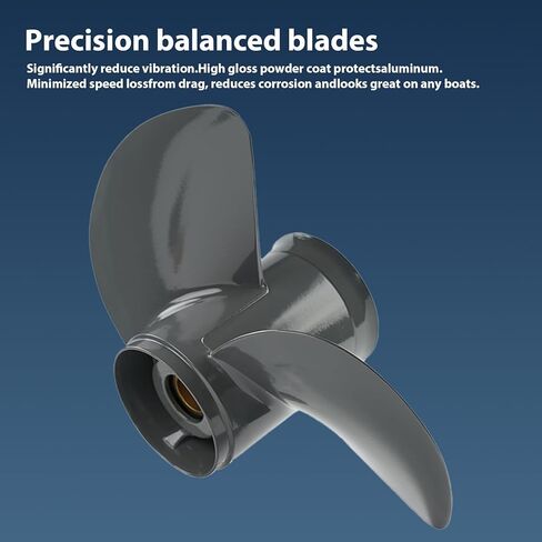 ترقية OEM Marine Marine Propeller for Honda Outboard Motors Fit 60-130HP محركات ، 15 Spline ، RH ، 14x11 ، 13 1/2x15 ، 13 3/4x15 ، 13 1/4x17 ، 13x19 ، 13x21 in Kuwait