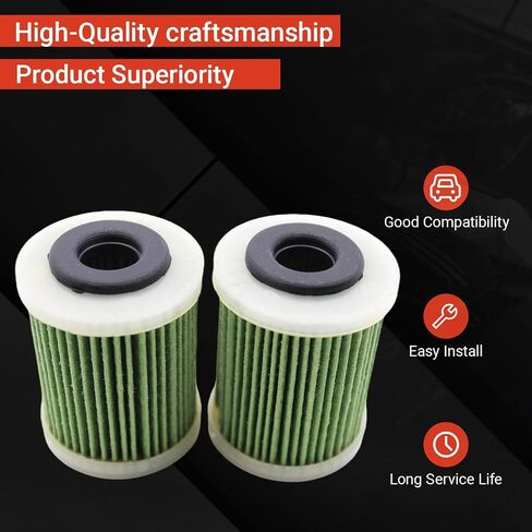 Outboard Engine Mounted Fuel Filter 15412-93J10 Compatible with Yamaha F150 F200 F300 F175 F225 F250 Suzuki DF200 DF225 DF250 DF300 Replaces 6P3-WS24A-01-00 in Saudi Arabia