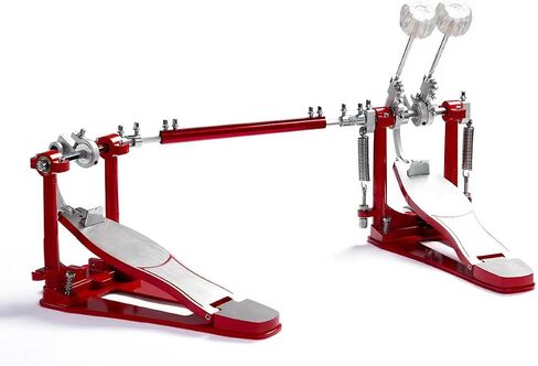 P800 Direct Drive Double Bass Pedal - مواد الفضاء الفضائي ، بناء قطعة واحدة لمجموعة الأسطوانة (مزدوجة) فضي in Kuwait