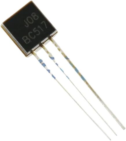 100PCS BC517 Npn Darlington Transistor 625mW 30V 500mA TO-92 Bc517 New 2025 for Arrival High Reliable Electronic Component, Precision, Stable Performance in Saudi Arabia