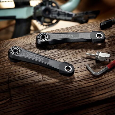 e*thirteen Helix Core e*spec Alloy eMTB Cranks, Compatible with Bosch, DJI, Specialized, TQ, Fazua, Brose, and More in Kuwait