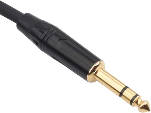 XLR أنثى إلى 1/4 بوصة (6.35 مم) TRS JACK CABLE COLLECTINCAL COLLECT ، XLR إلى كابل التصحيح ربع بوصة لمكبر الصوت (3.3 ، قدم) in Saudi Arabia