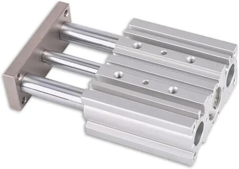 1PCS MGPL TYPE PNEUMATIC LUPACT GUIDE Cylinder MGPL32 MGPL40 MGPL50 MGPL63 MGPL80 MGPL100 Stroke 50/75/100/125/150/200mm (Stroke 200Mm ، Bore 63mm) in Kuwait