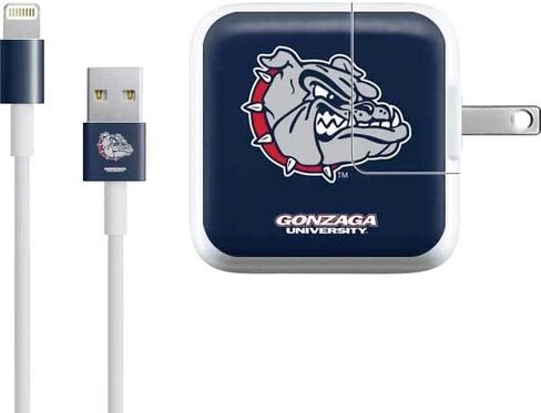 Skinit Sched Skin Other Bink ANTARTING IPAD Charger (10W USB) - تصميم شعار Gonzaga Bulldog المرخص له رسميًا in Saudi Arabia
