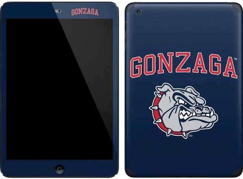 Skinit Decal Tablet Skin Compatible with iPad Mini (1st & 2nd Gen) - Officially Licensed College Bulldogs Gonzaga Design in Saudi Arabia