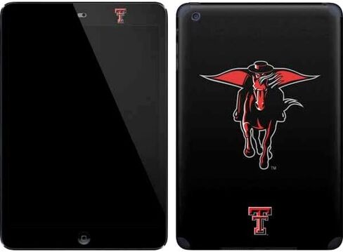 Skinit Skinit Tablet Skin Compatible مع iPad Mini (1st & 2nd Gen) - تصميم شعار Red Raiders المرخص له رسميًا in Saudi Arabia