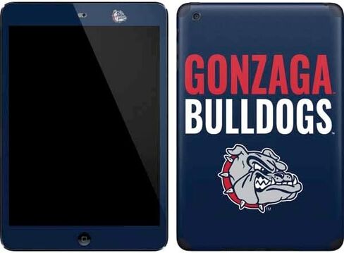 Skinit Skinit Tablet Skin Compatible مع iPad Mini (1st & 2nd Gen) - College College Gonzaga Bulldogs Bold Design in Saudi Arabia