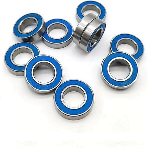 MR126RS 6x12x4mm Hobby Electric RC Car Truck MR126 RS 2RS Ball Bearings Blue Sealed 10Pcs(10PMR126RS-Blue) in Saudi Arabia
